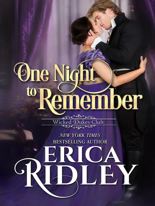 Title details for One Night to Remember by Erica Ridley - Available